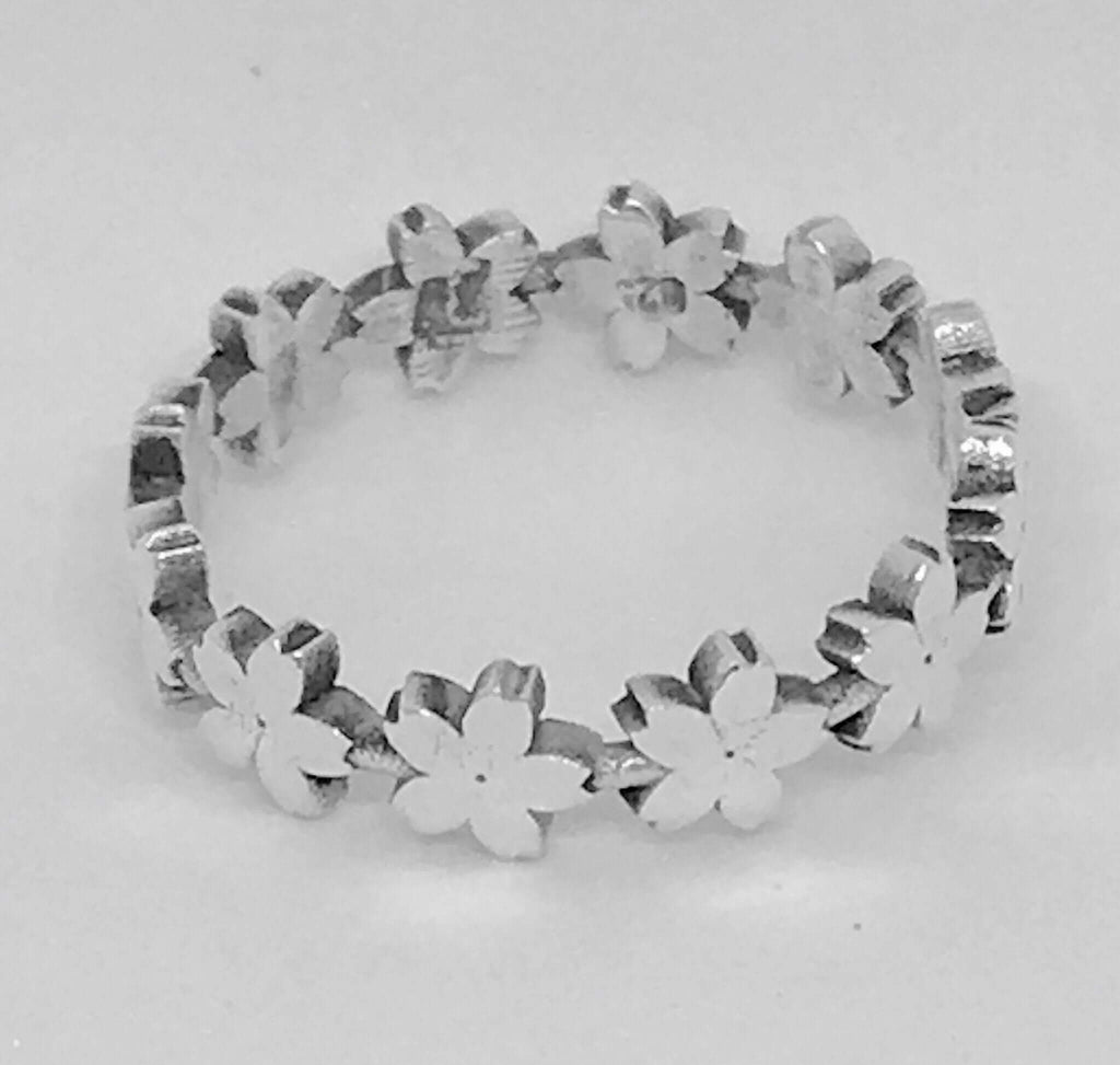 Tiny Sakuras (Number4) Ring. - Ceeb Wassermann Jewellery